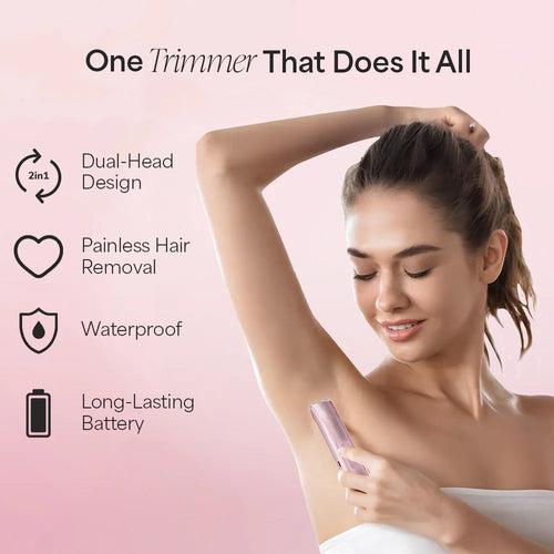 Lalvina's 2-in-1 Bikini & Body Trimmer